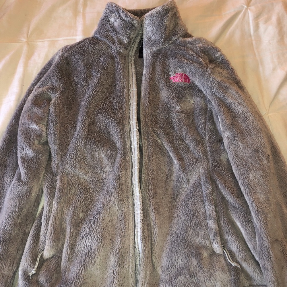 North face gray jacket